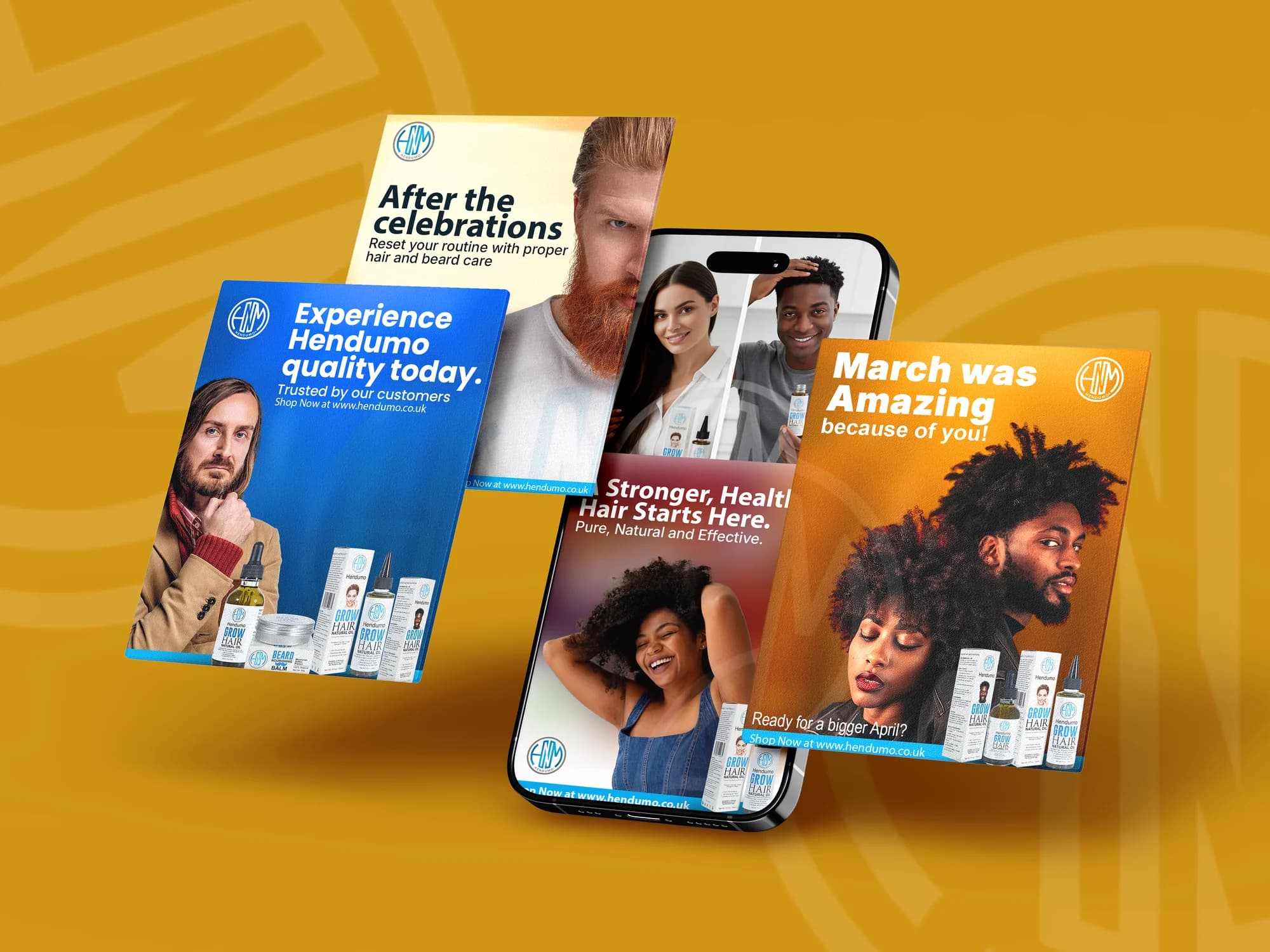 Brand campaign artwork