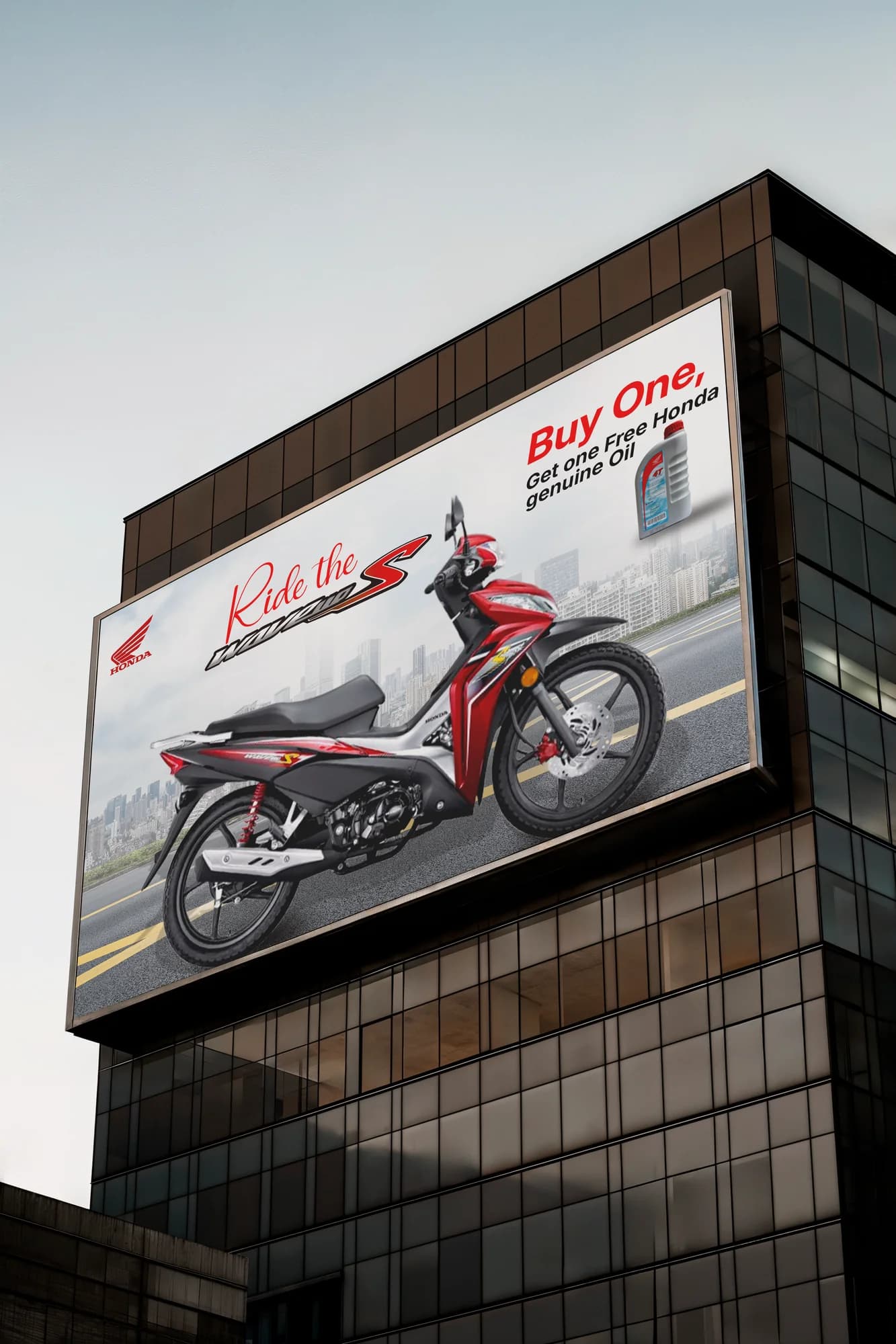 Honda campaign artwork