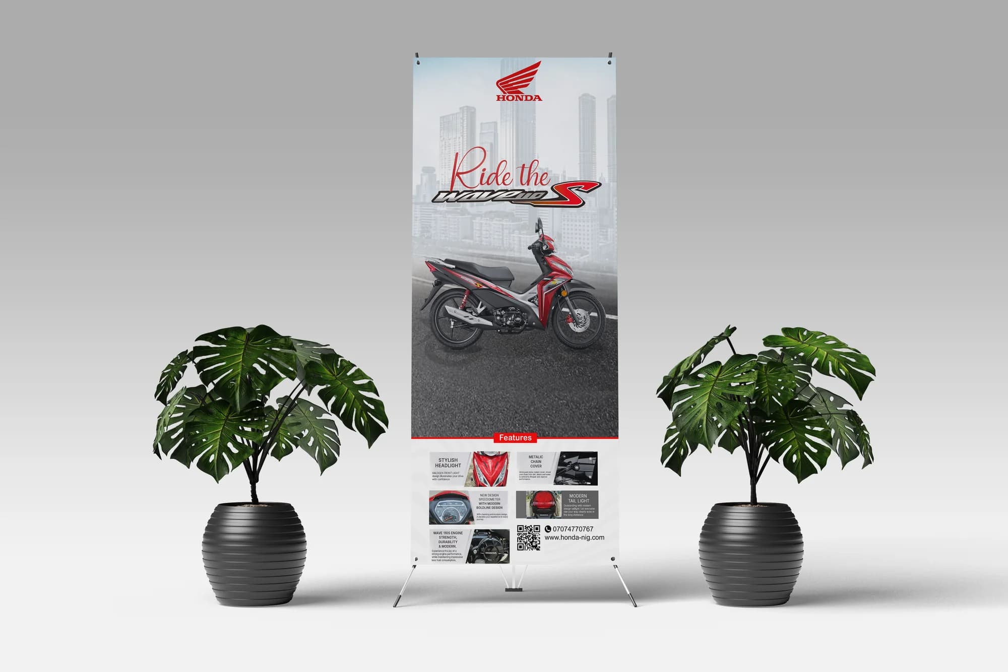 Honda campaign artwork